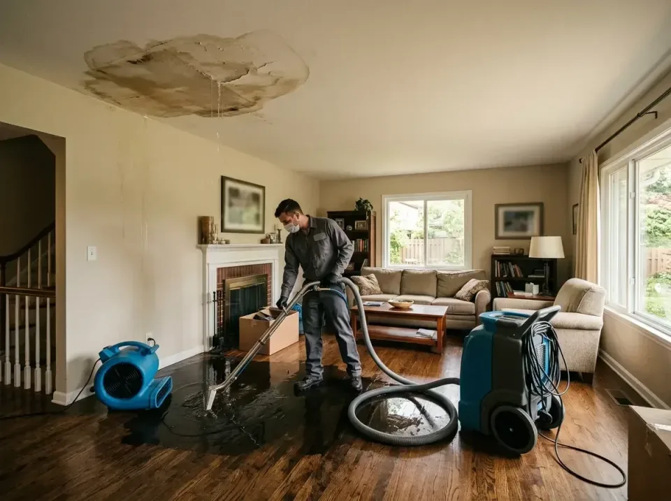 attic-pipe-burst-ceiling-drip-008 — frequently asked questions, Water Damage Restoration & Carpet Care in Walton, KY